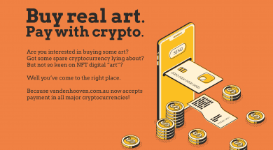 By real art. Pay with crypto.